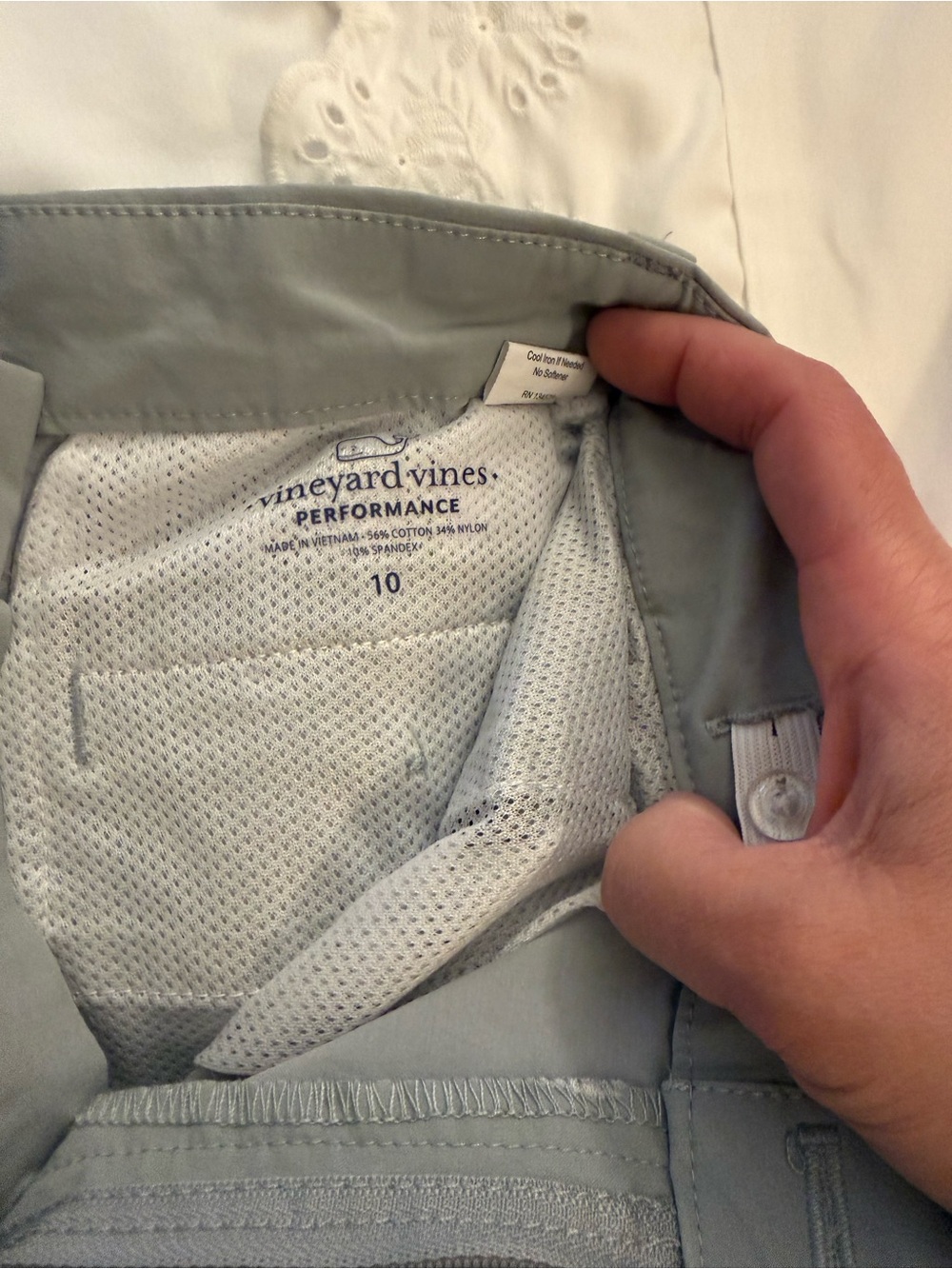 Vineyard Vines Boys Gray Chino Shorts - Picture 2 of 2
